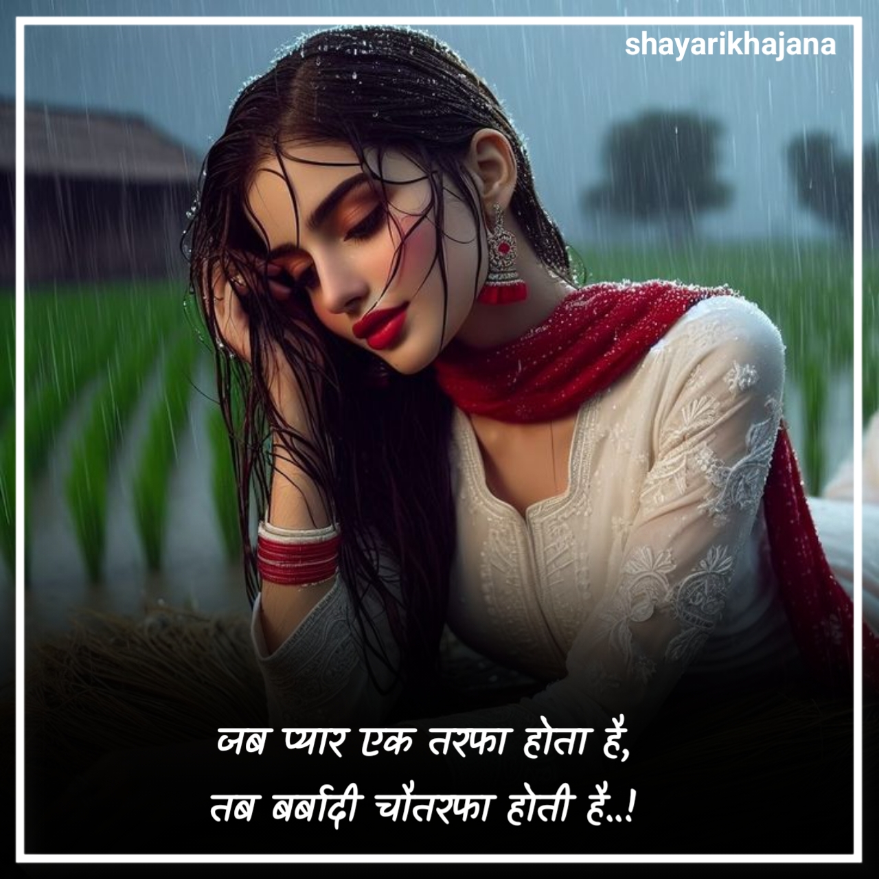 एक तरफा प्यार स्टेटस शायरी