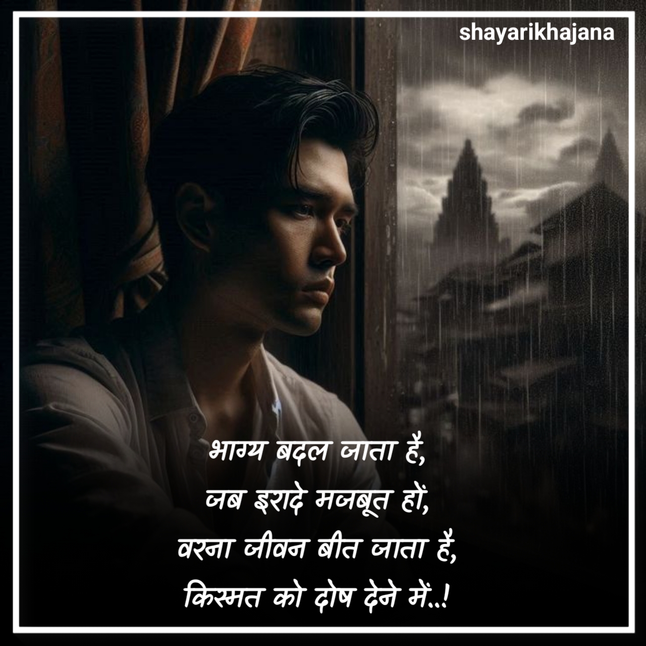 Kismat Shayari 2 Lines in Hindi