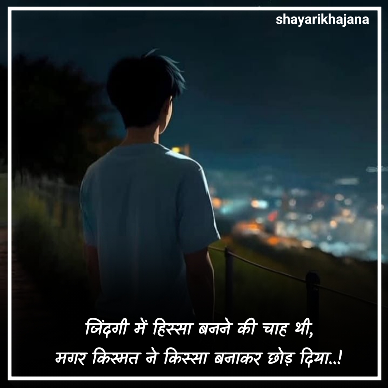 Kismat Shayari 2 Lines in Hindi