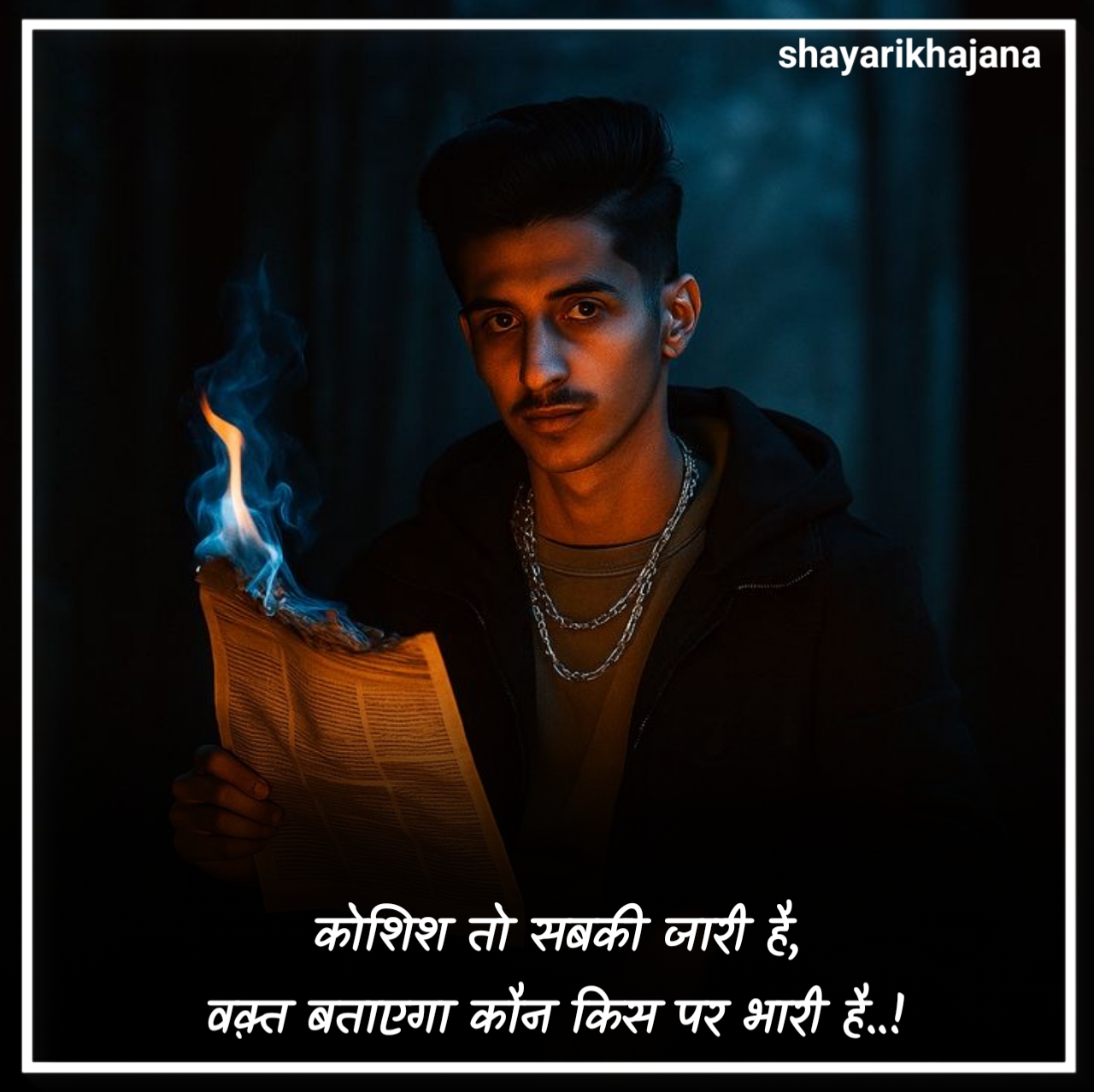 किसी को जलाने की एटीट्यूड शायरी 2 Line