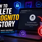 how to delete incognito history