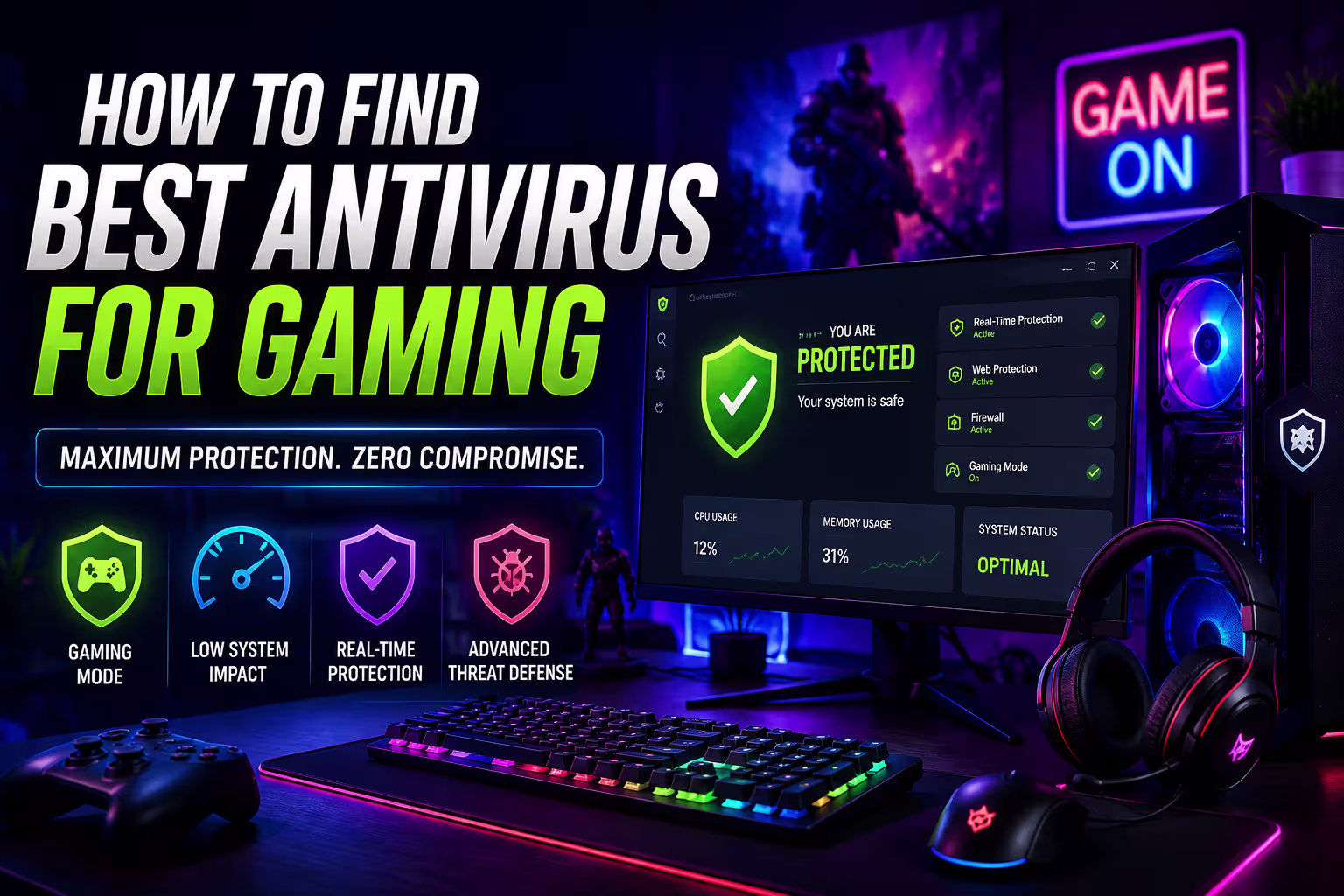 Best Antivirus for Gaming