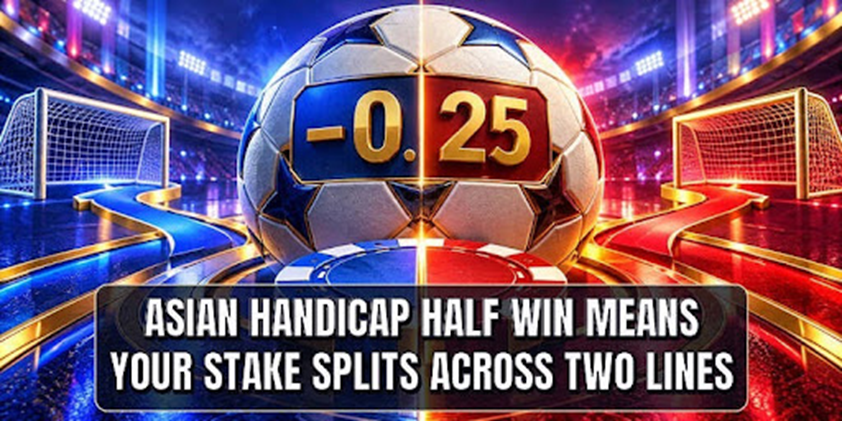Asian Handicap Half Win